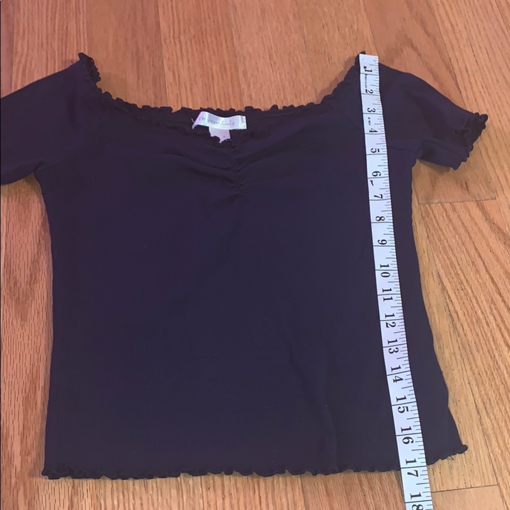 SWS Essentials Ribbed Off the Shoulder Medium - Picture 6 of 8